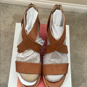 SOUL Naturalizer Brown Women's Sandals